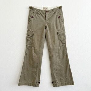 Vintage Ralph Lauren Khaki Polo Cargo Jeans - Women - Size 4 - Early 90’s
